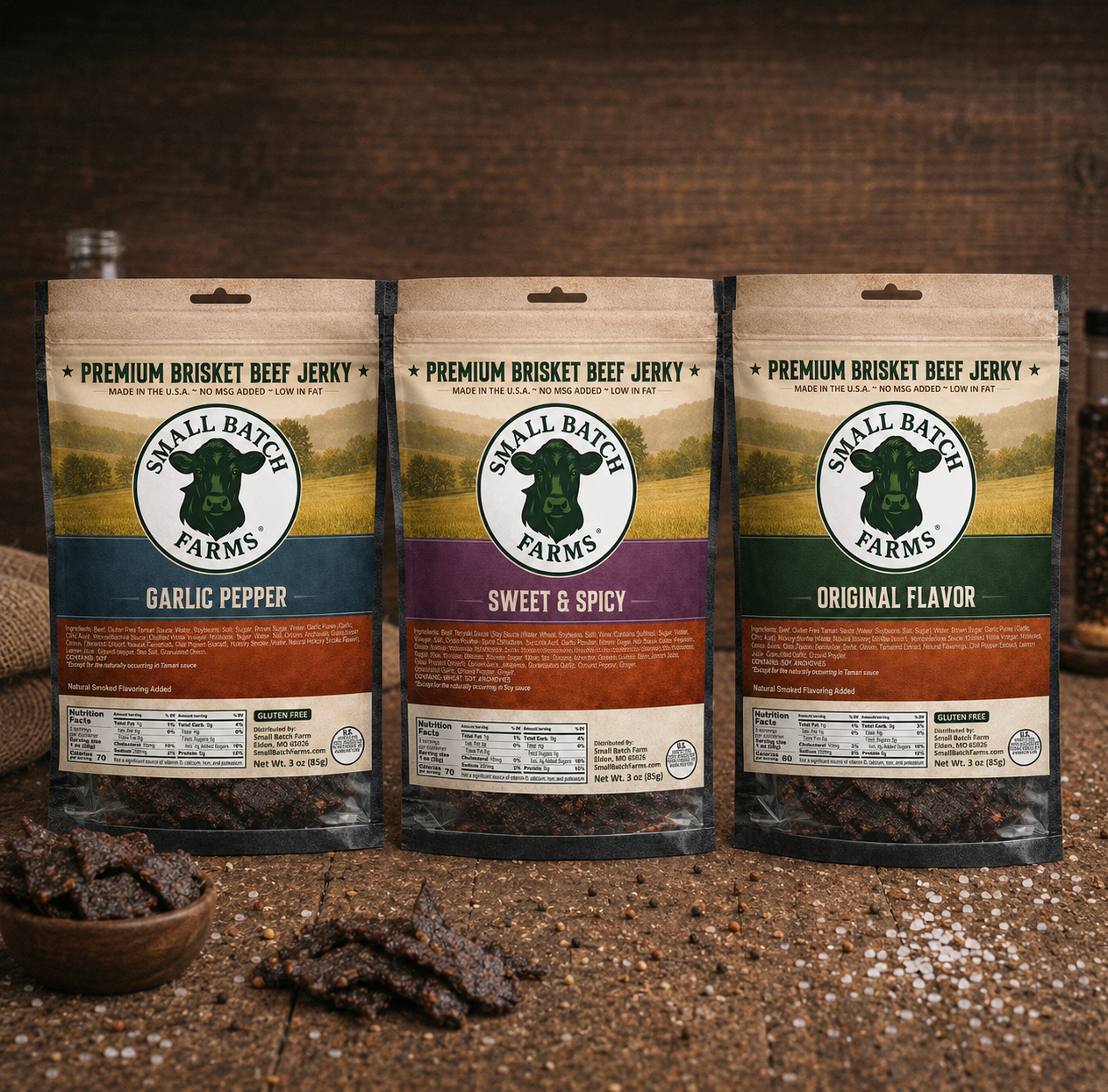 3-Pack Jerky - Mix & Match