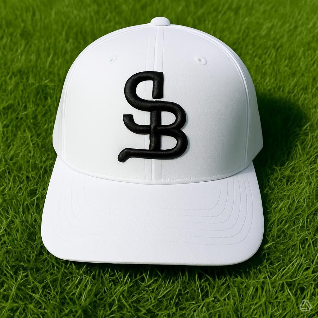 Small Batch Farms Trucker Hat - White & Black
