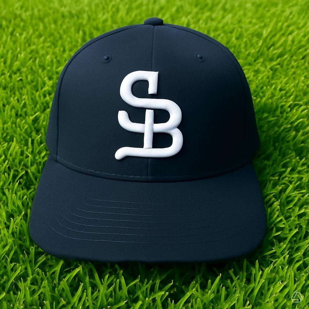 Small Batch Farms Trucker Hat - Black & White