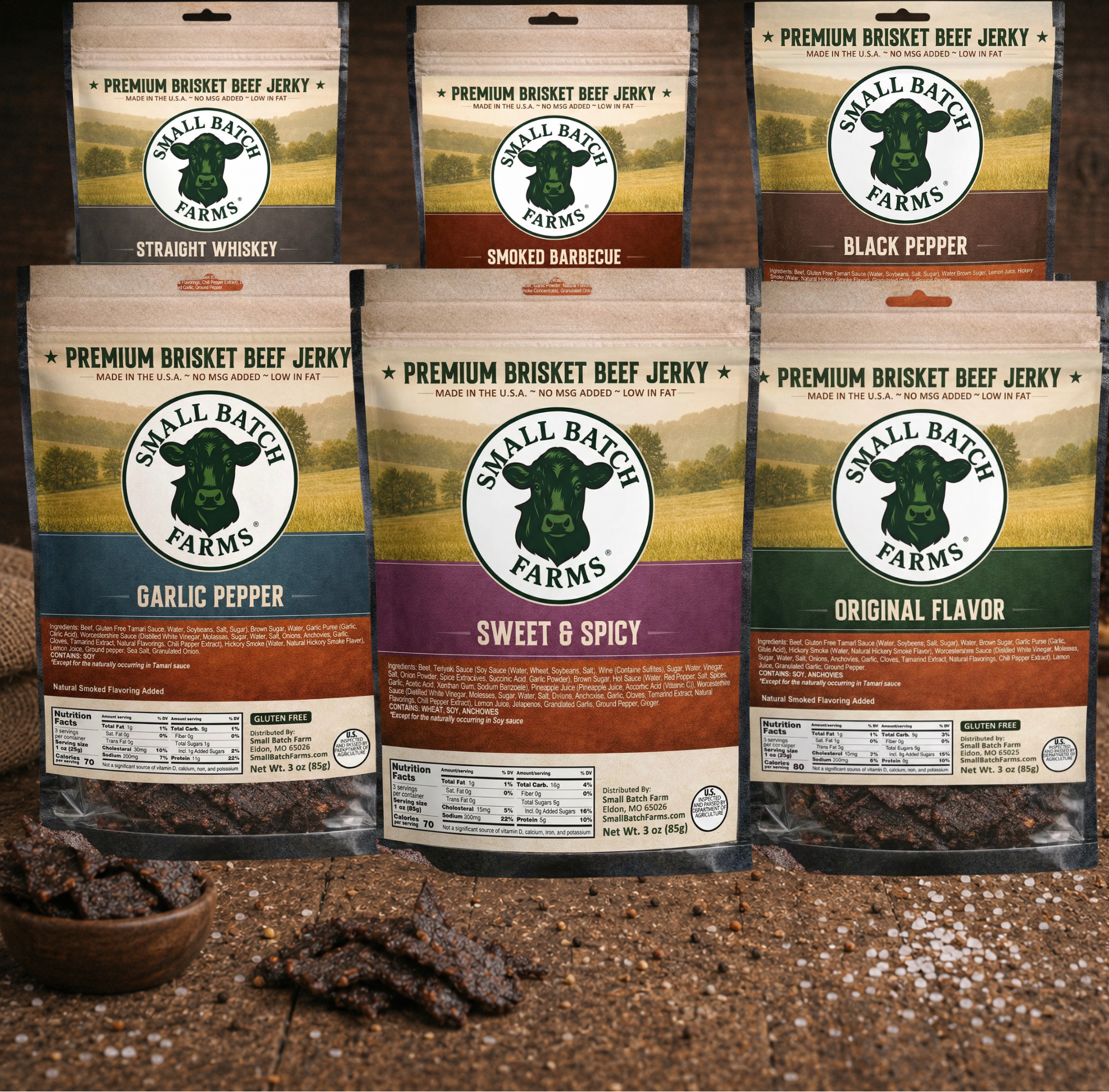 6-Pack Jerky - Mix & Match