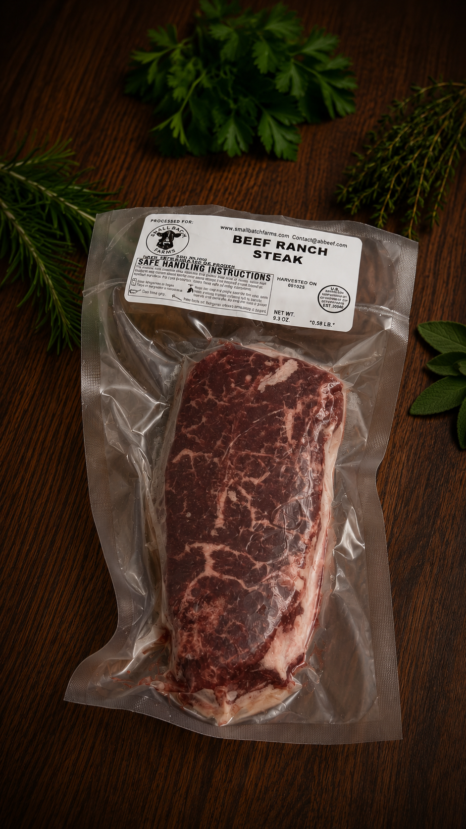 Small Batch Farms Ranch Steak