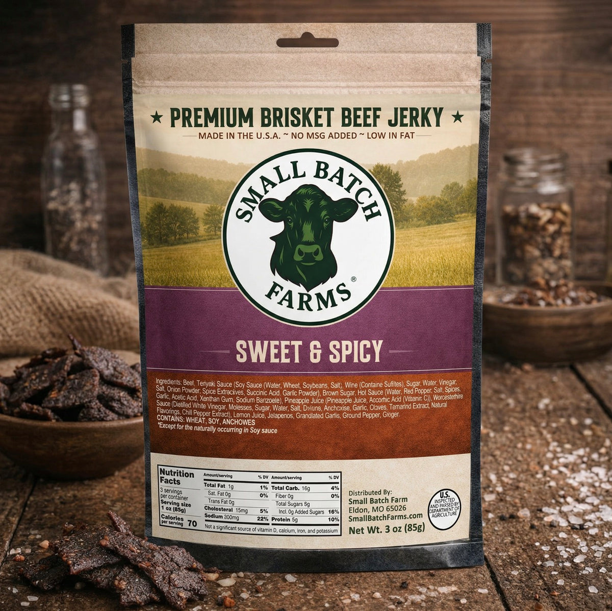 Sweet & Spicy Jerky